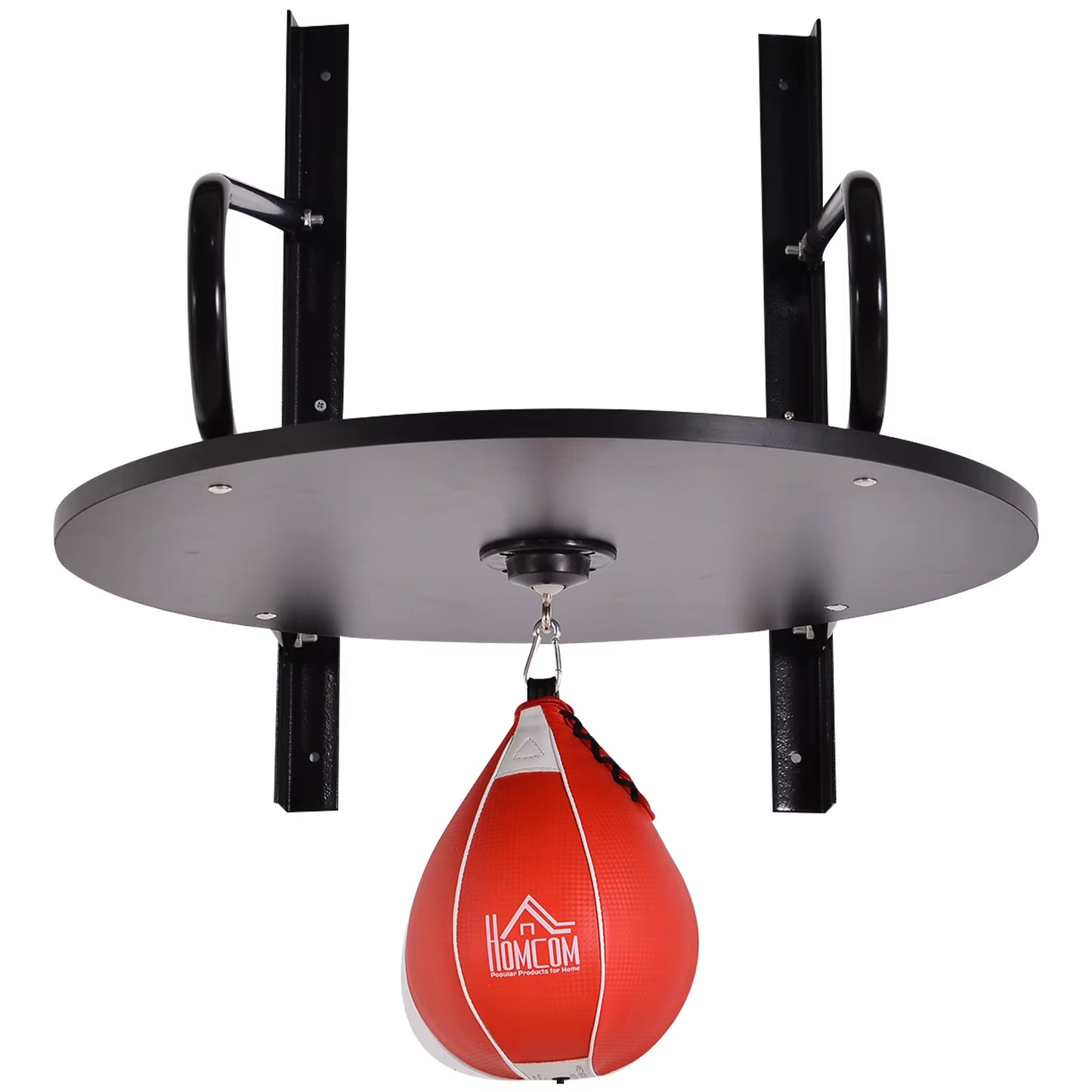 Wall-Mounted Punching Ball Height Adjustable Hanging Speedball Platform Set Frame