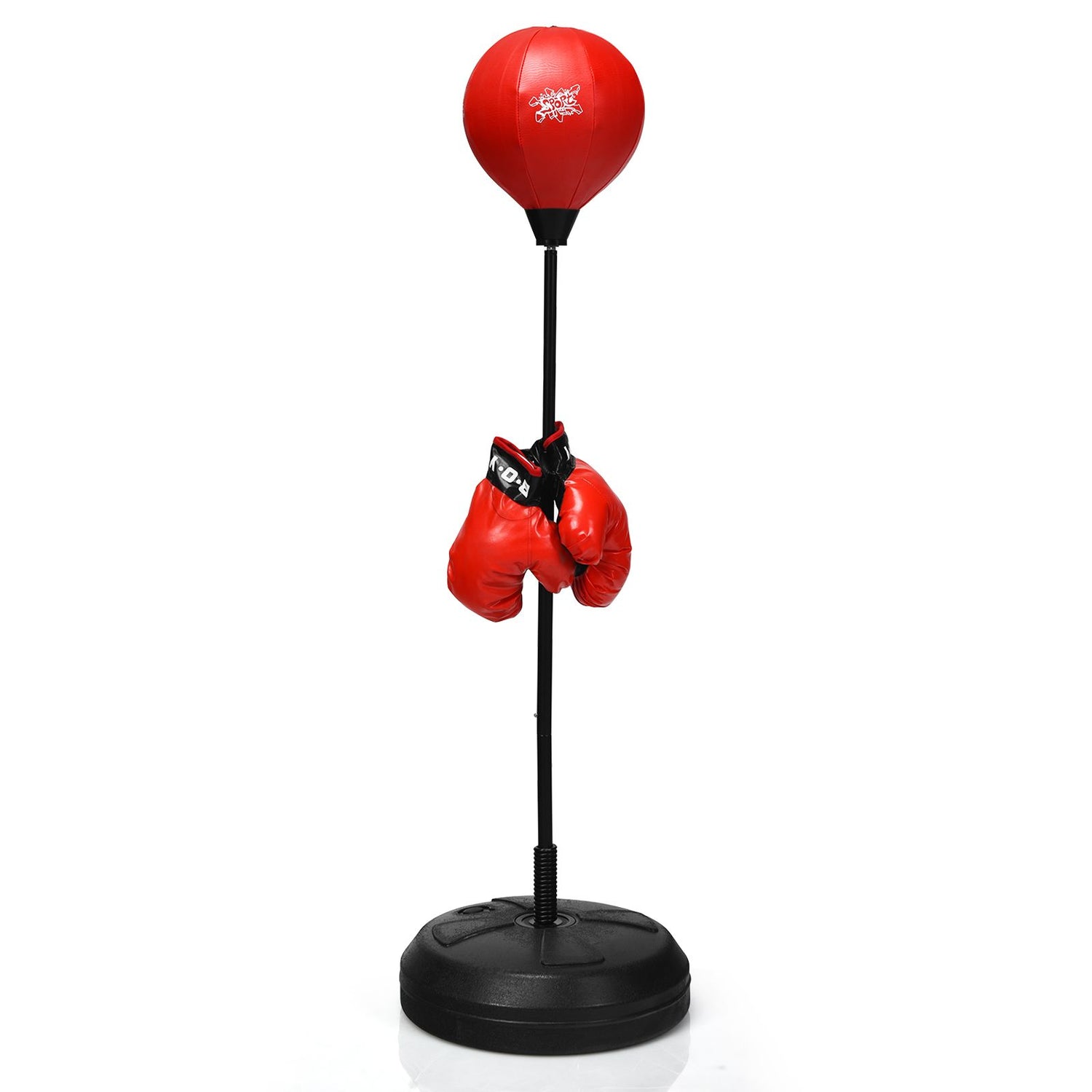122Cm Height Adjustable Punching Ball Stand Box with Stand and Gloves